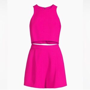 Black Halo Black Halo x Laurel Berman Sanibel Two-Piece Romper Size 8 NWT